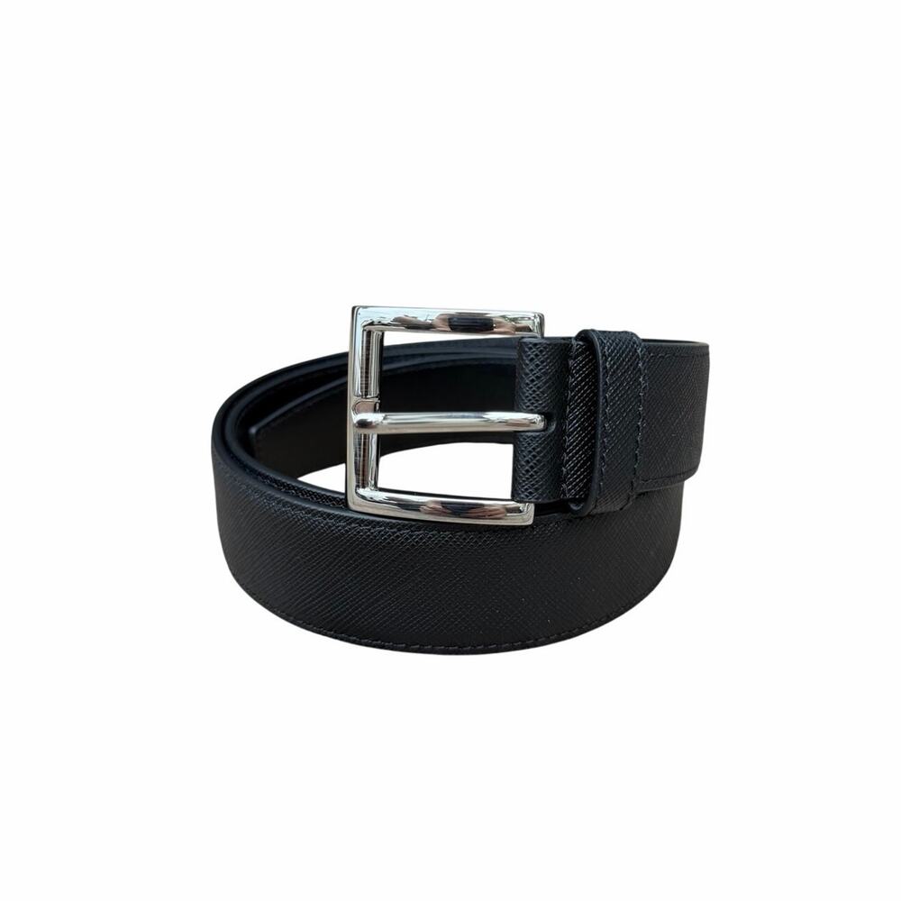 Prada Saffiano Leather Belt NEW Size 36/90
